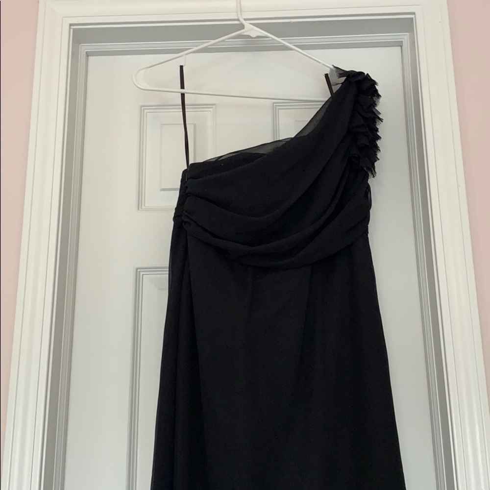Jim Hjelm Occasions One Shoulder Bridesmaids gown